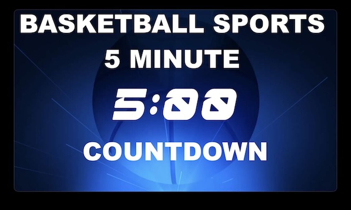 Basketball Sports 5 Minute Countdown image number 0